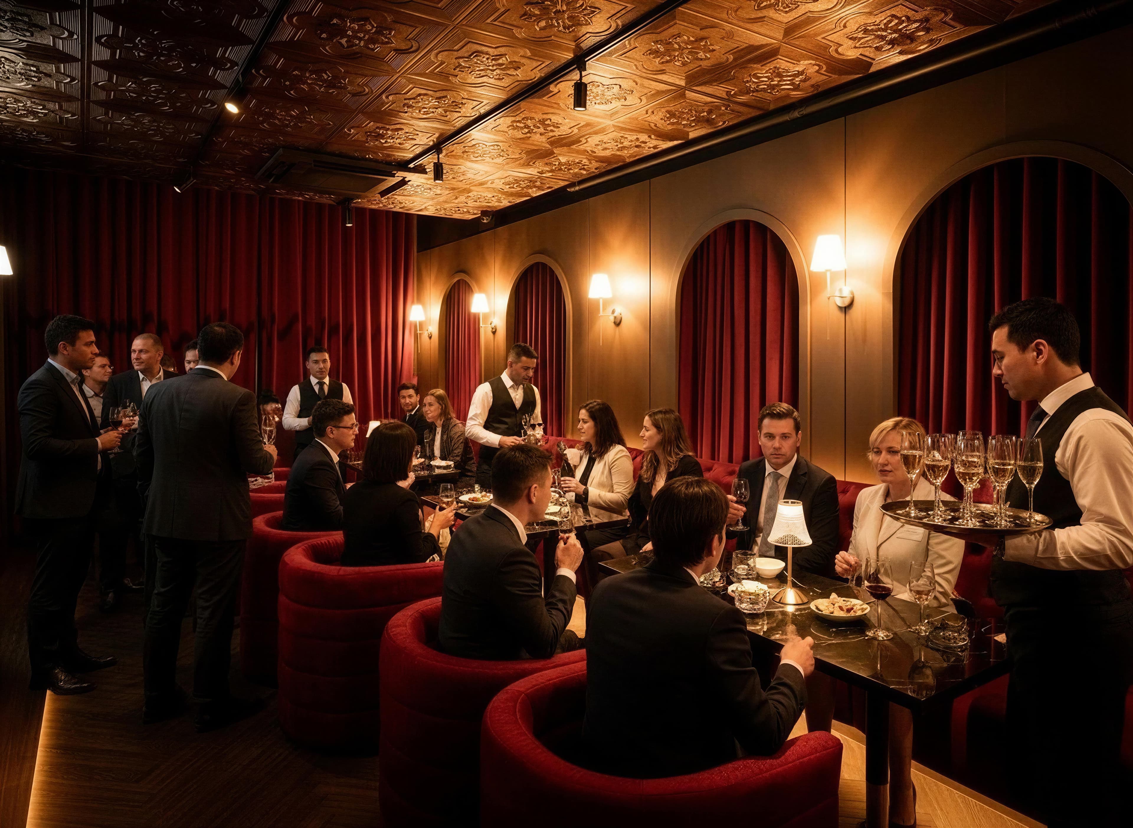 Corporate event at Moonshine bar